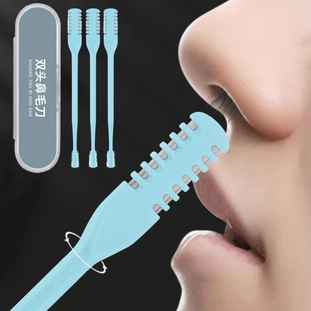 Nose Hair Trimmer - Dubbelzijdige neushaartrimmer 360 ° Rotatie Wasbaar