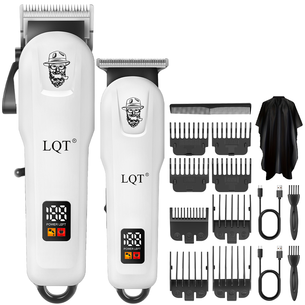 Beard Trimmer Cordless - LQT 2-delige haarknipper, elektrische haartrimmer voor