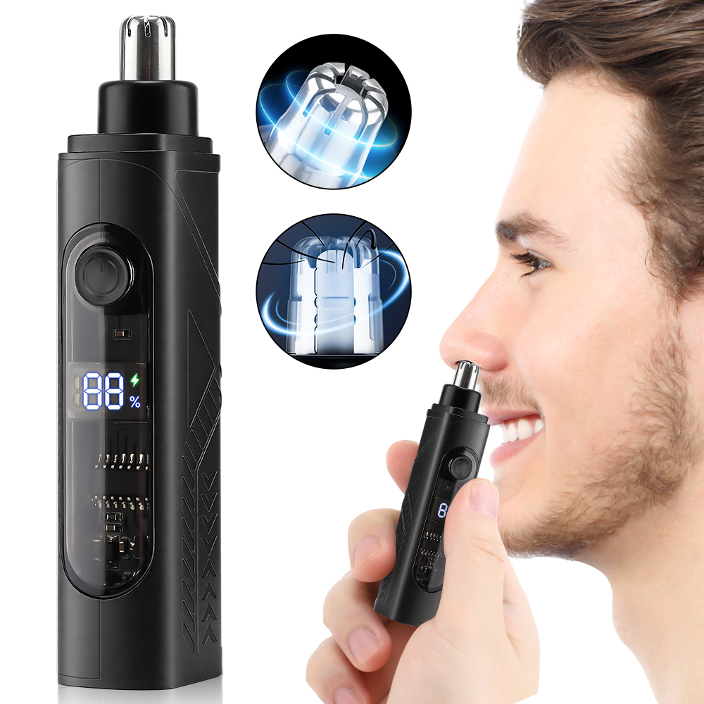 Nose Hair Trimmer - Elektrische neustondeuse Oplaadbare automatische scheer-neustrimmer Unisex
