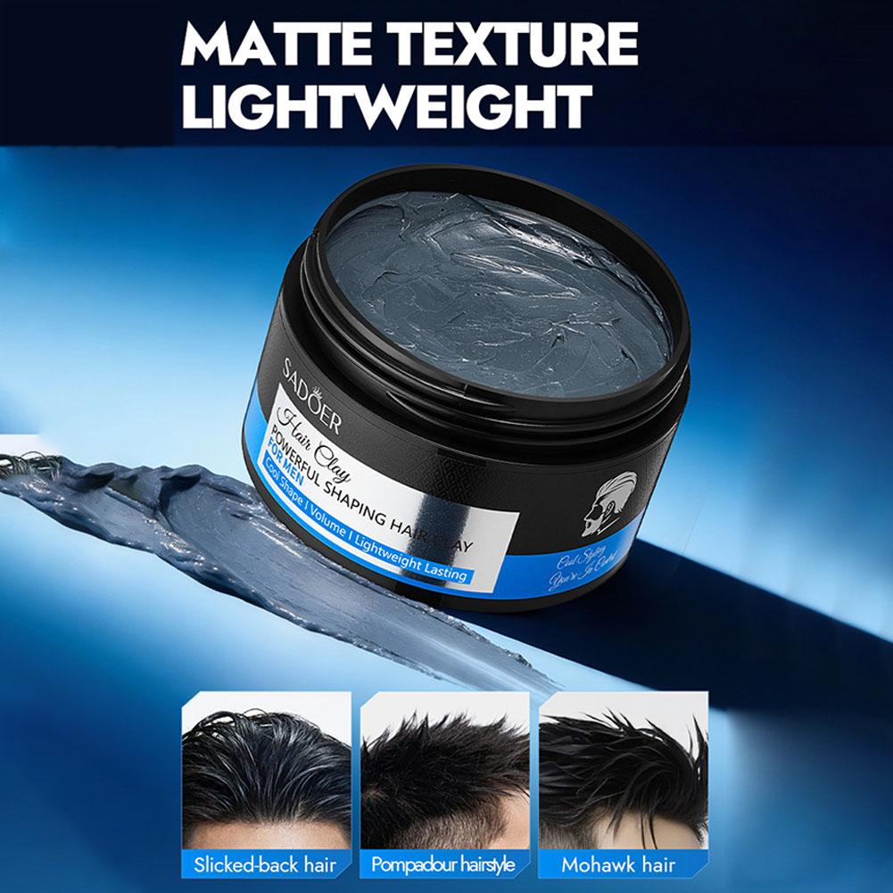 Men'S Grooming And Style - Haarstylingklei voor mannen, sterke hold, matte
