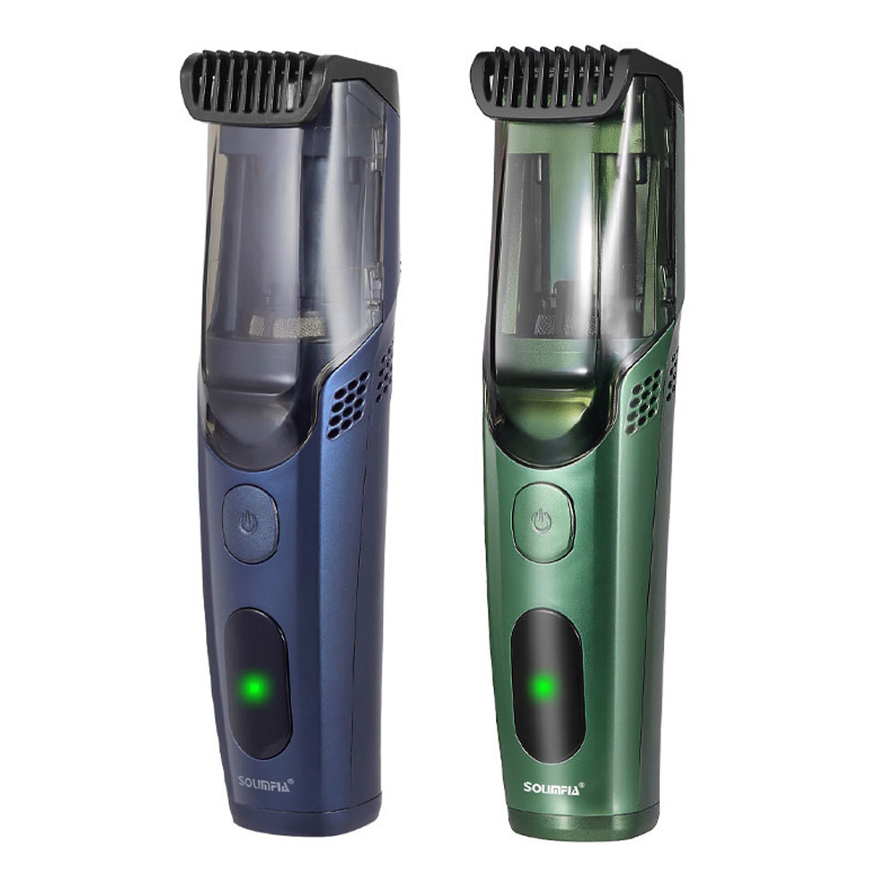 Men'S Grooming Vacuum - Hatteker Draadloze Baardtrimmer Mannen Oplaadbaar Elektrisch
