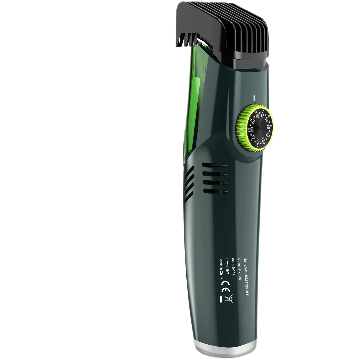 Men'S Grooming Vacuum - Hatteker Baardtrimmer voor mannen Draadloos verstelbare