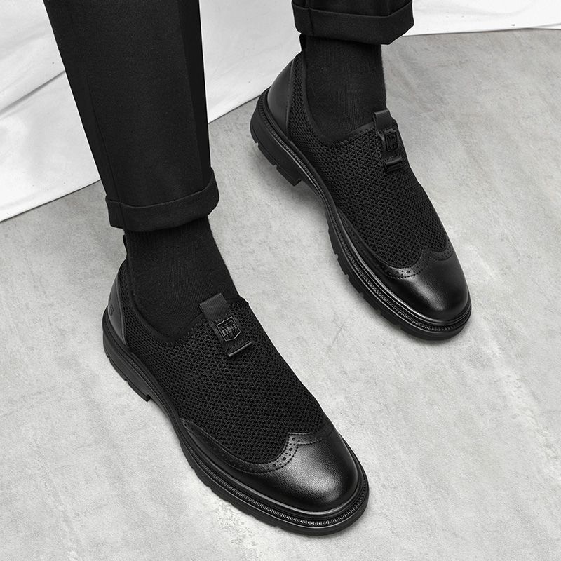 Men'S Grooming And Style - 2026 Nieuwe Herenschoenen van Zacht Leder,