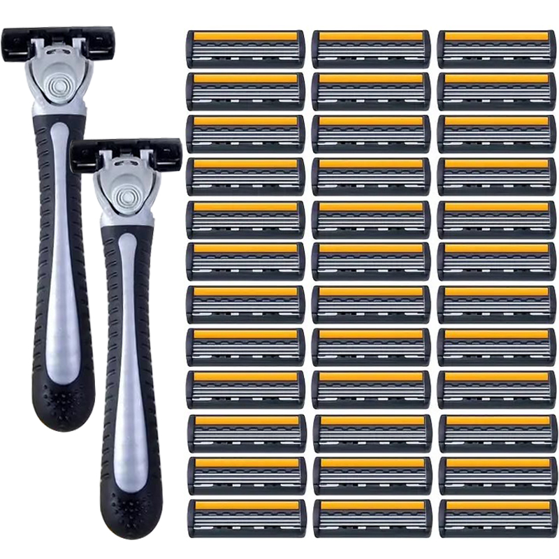 Straight Razor Safety - Premium roestvrijstalen veiligheidsscheermes met vervangbare mesjes