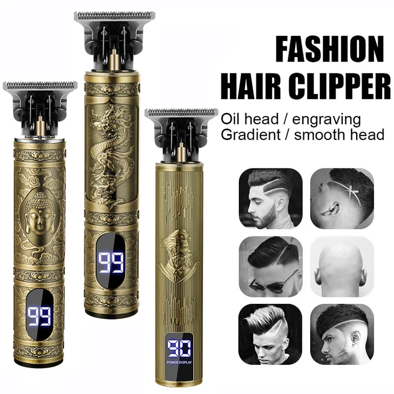 Beard Trimmer Cordless - T9 Men Grooming Kit Draadloze tondeuse