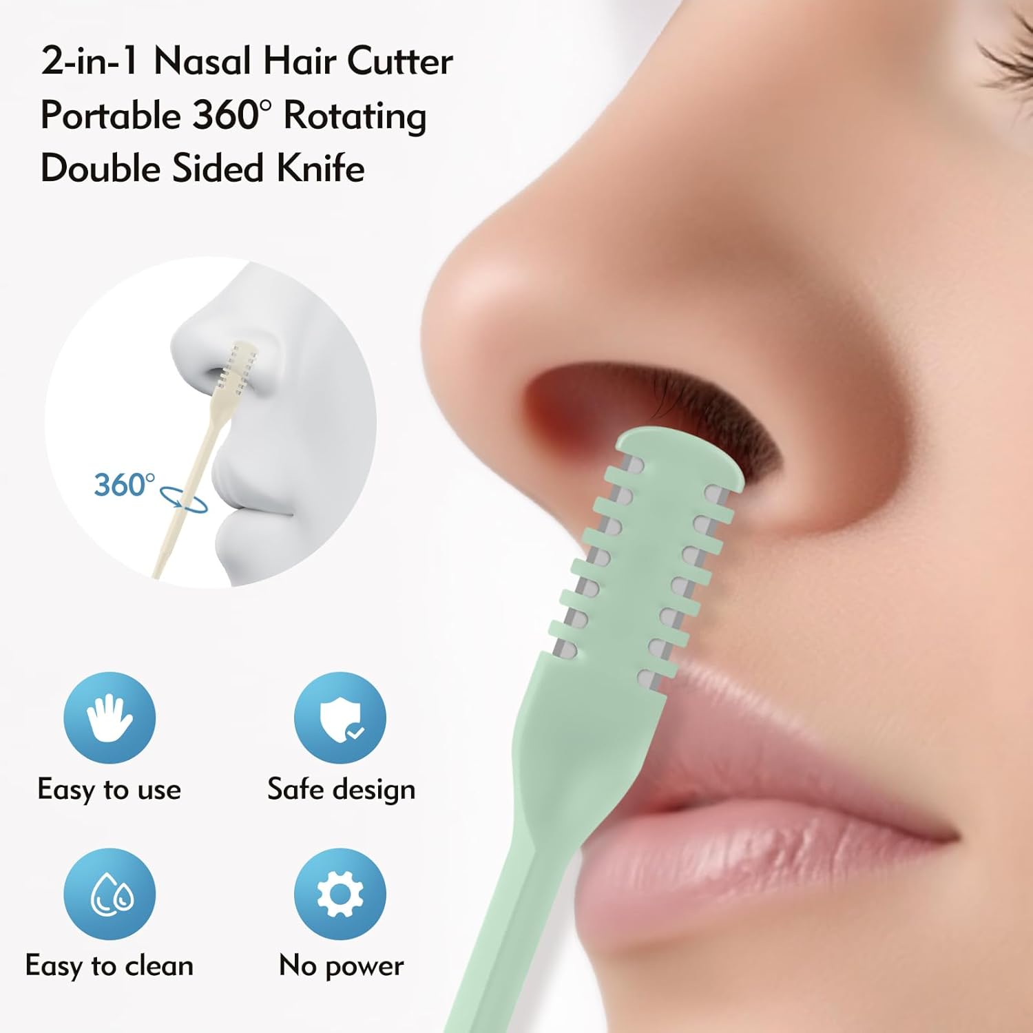 5/20/50 stuks 2-in-1 neussnijd - Nose Hair Trimmer recensie en prijs