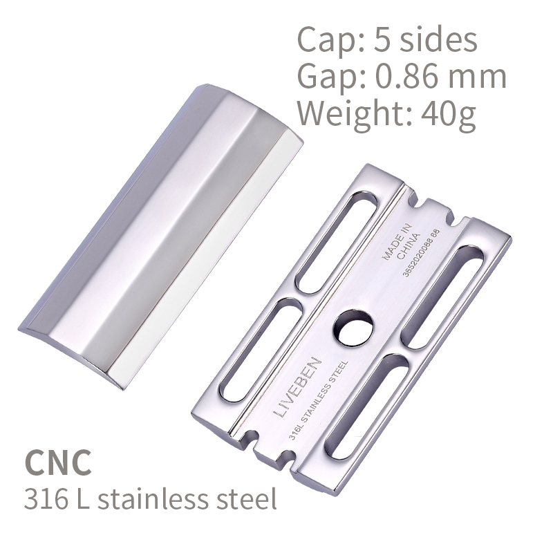 Cnc 316l Roestvrijstalen Dubbe - Straight Razor Safety recensie en prijs