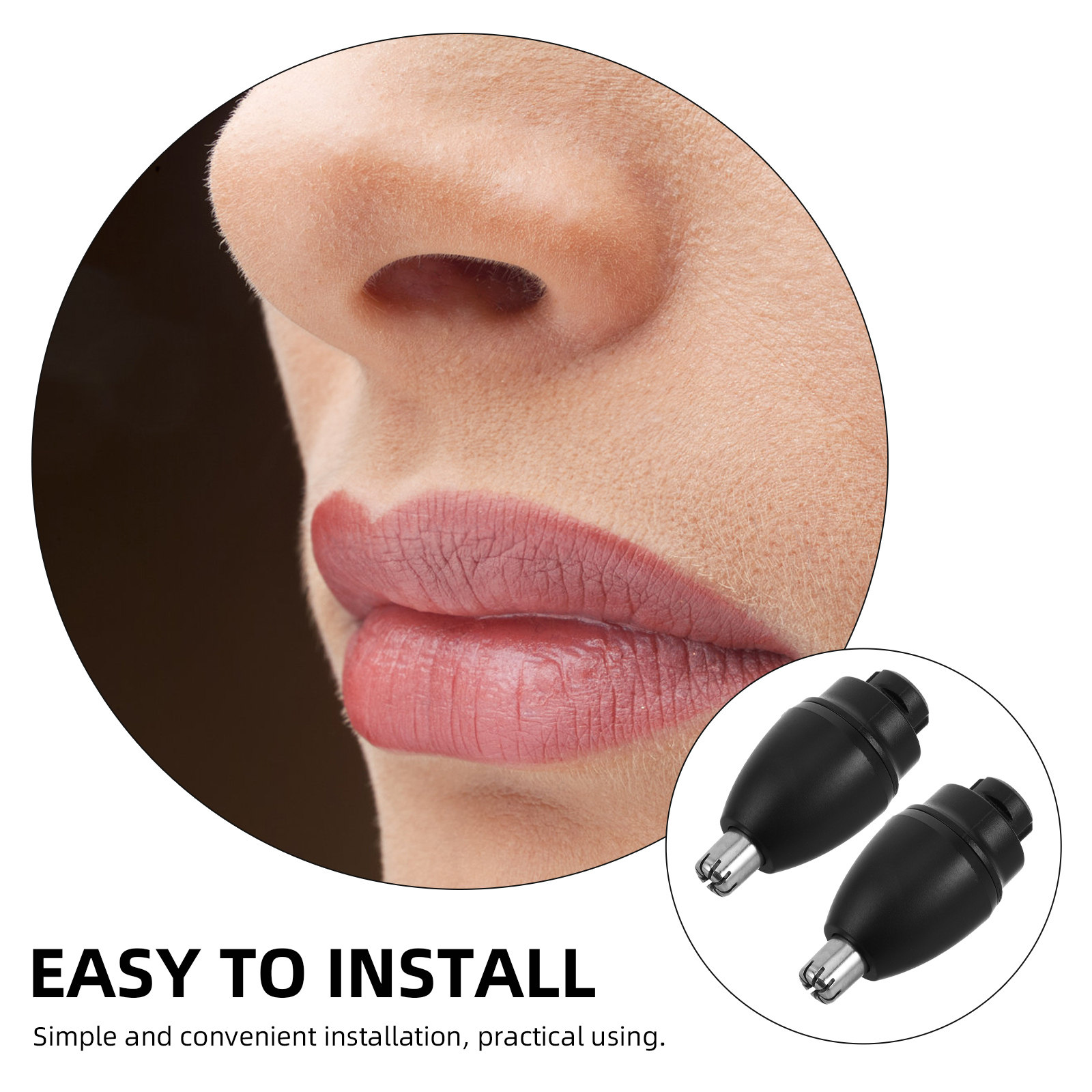 2 stuks vervangende koppen voo - Nose Hair Trimmer recensie en prijs