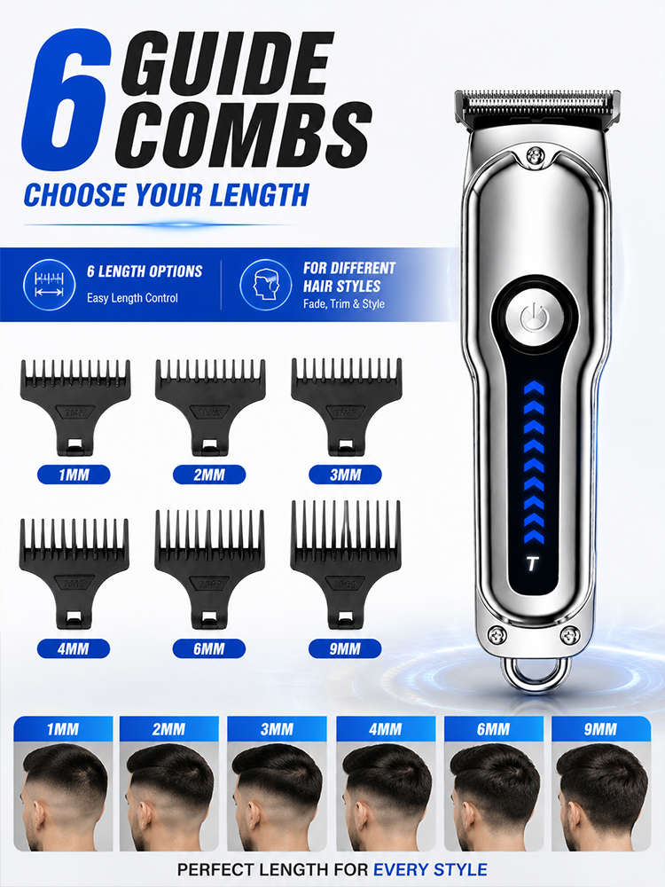 Haarkapper voor mannen, T-Blad - Beard Trimmer Cordless recensie en prijs