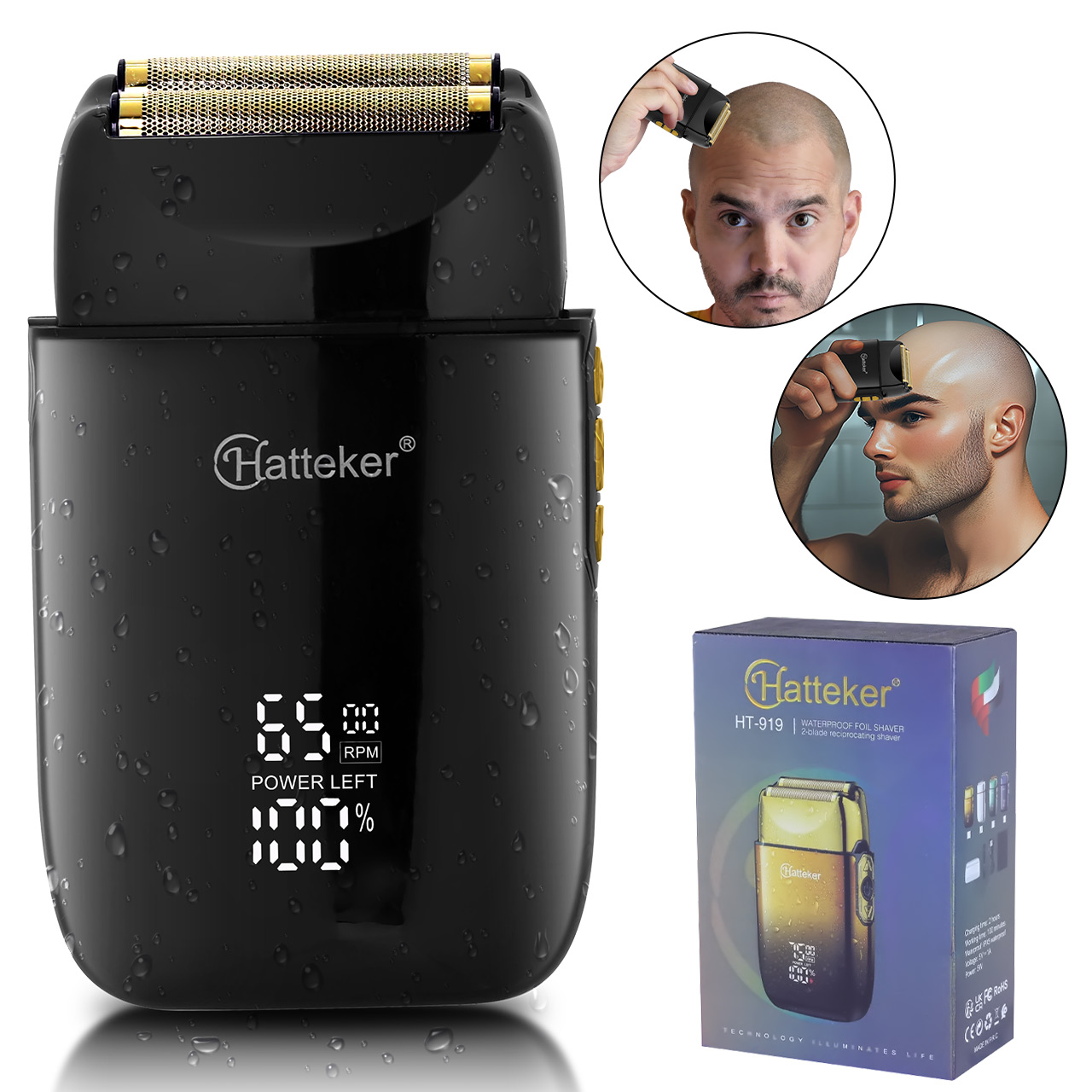 Hatteker Draadloze Baardtrimme - Men'S Grooming Vacuum recensie en prijs