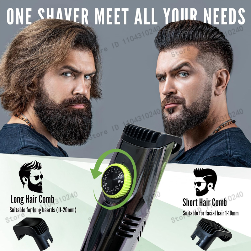 Draadloze Baardtrimmer voor Ma - Men'S Grooming Vacuum recensie en prijs