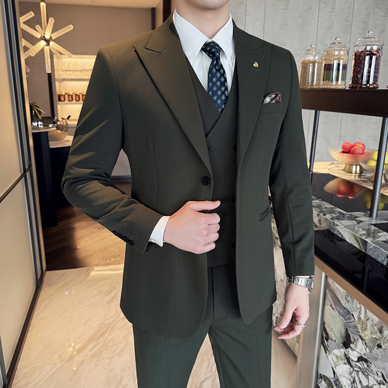Slim-Fit Driedelige Set Koreaa - Men'S Grooming And Style recensie en prijs