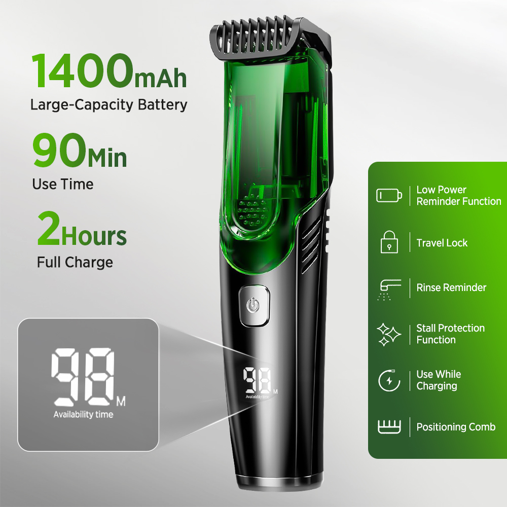 Draadloze Baardtrimmer voor Ma - Men'S Grooming Vacuum recensie en prijs