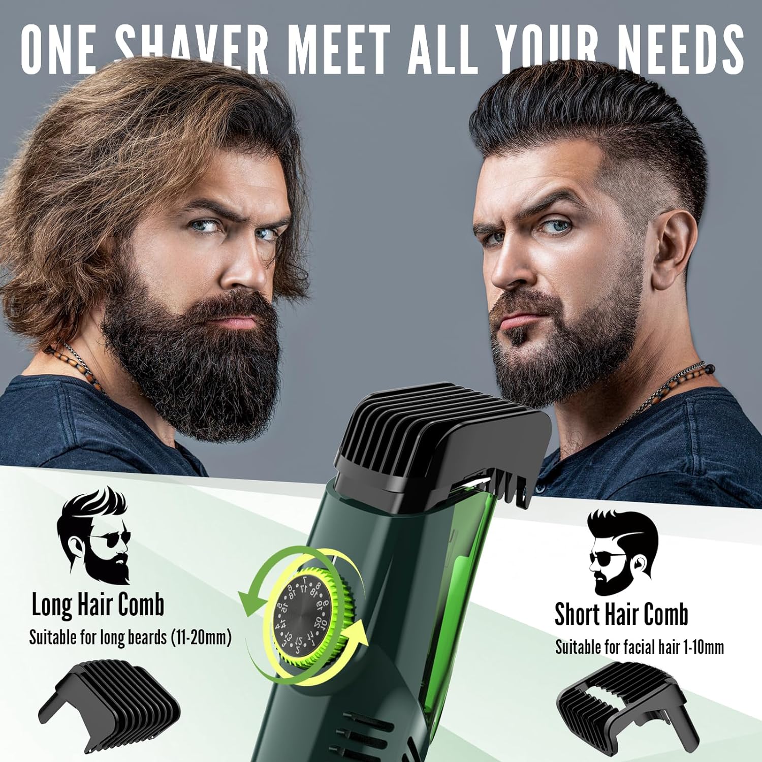Hatteker Baardtrimmer voor man - Men'S Grooming Vacuum recensie en prijs