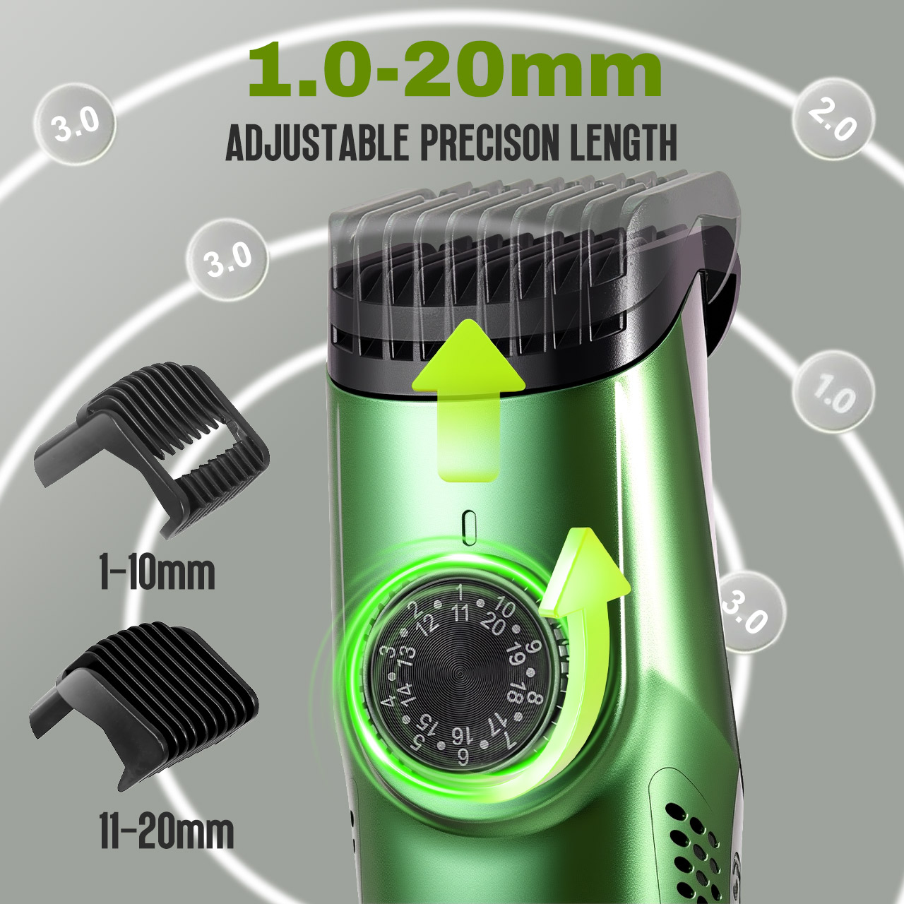 Solimpia draadloze baardtrimme - Men'S Grooming Vacuum recensie en prijs