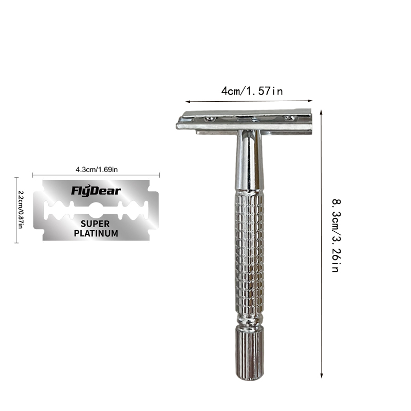 Klassieke scheermeshandgreep S - Straight Razor Safety recensie en prijs