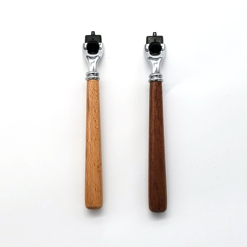 Heren houten handmatige scheer - Straight Razor Safety recensie en prijs