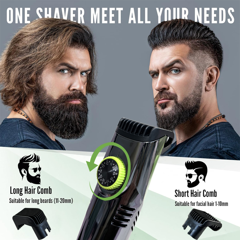Draadloze mannen baardtrimmer  - Men'S Grooming Vacuum recensie en prijs
