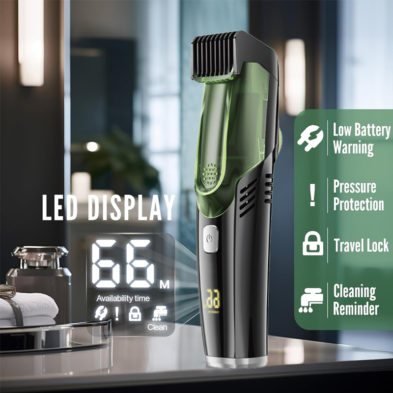 Draadloze mannen baardtrimmer  - Men'S Grooming Vacuum recensie en prijs
